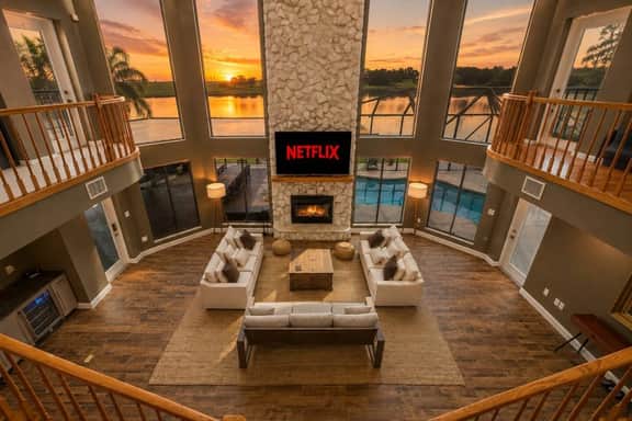 Lakefront Estate 16ppl |Pool| Sauna| Dock| Hot Tub - Image 2